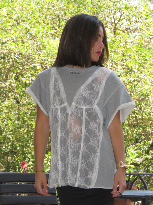 LACE WHISPER TEE