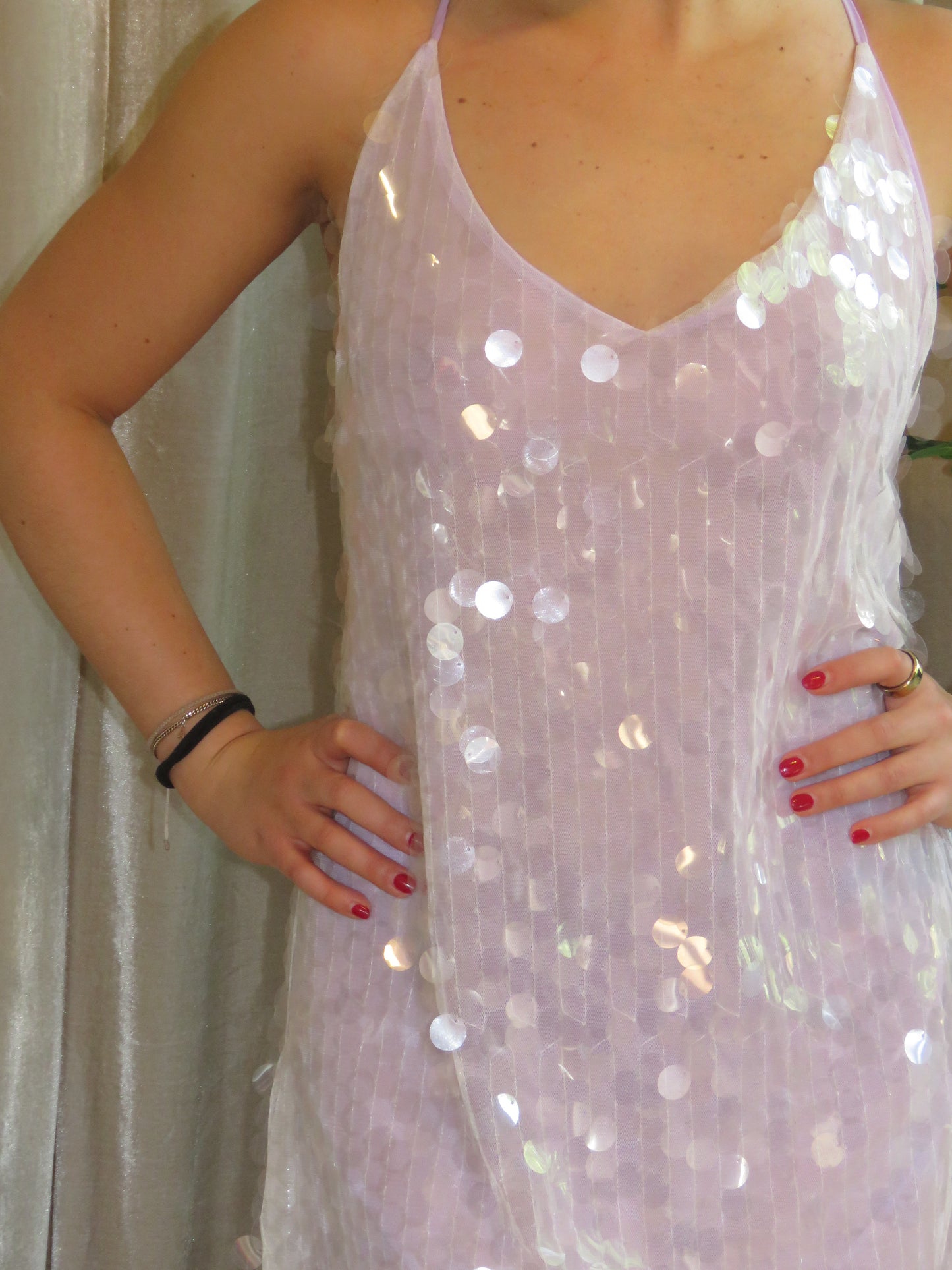 LILAC GLOW DRESS