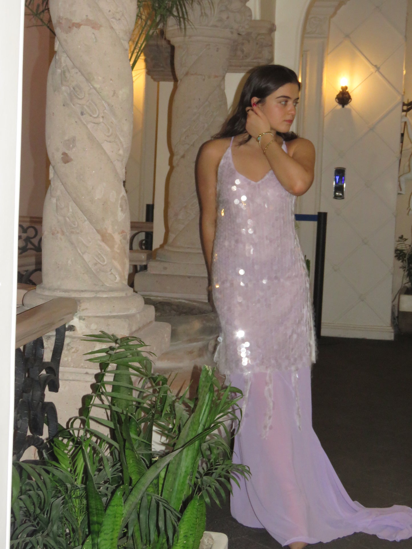 LILAC GLOW DRESS