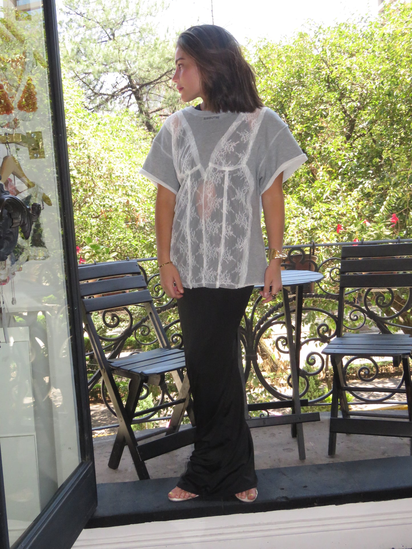 LACE WHISPER TEE